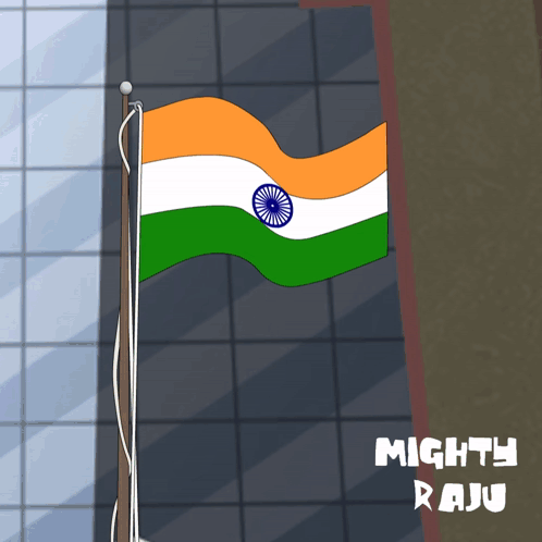 Happy Republic Day Mighty Raju GIF