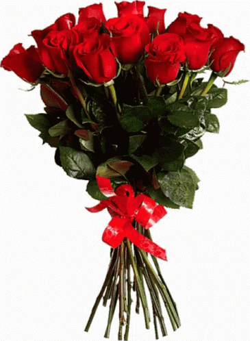 Happy Rose Day Flowers GIF