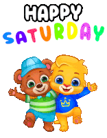 Happy Saturday Saturdays Sticker