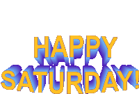 Happy Saturday Weekend Sticker