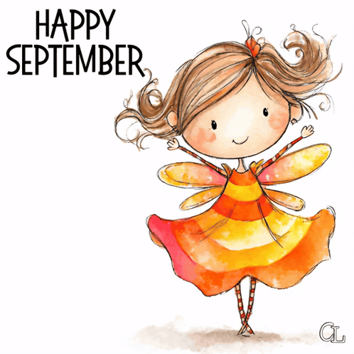 Happy September Welcome September GIF