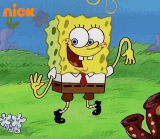 Happy Spongebob GIF