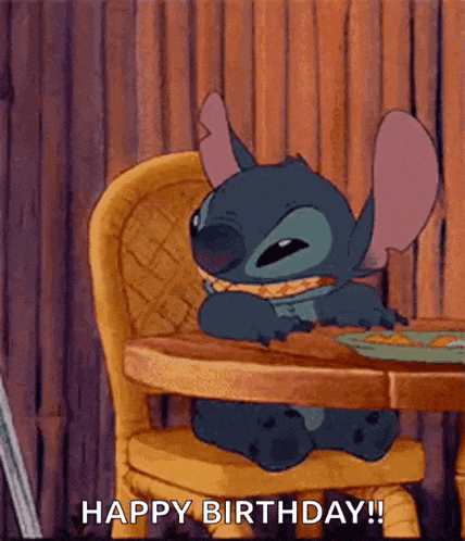 Happy Stitch GIF