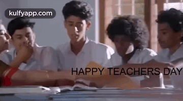 Happy Teachers Day.Gif GIF. This 360 x 198 animated GIF is part of our multitasking teacher collection. Created by kulfy. View the original animation, share…