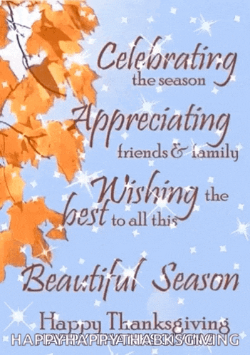 Happy Thankgiving GIF