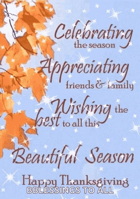 Happy Thankgiving Thanksgiving GIF