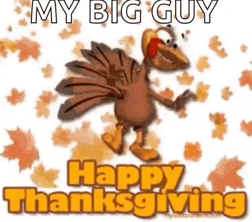 Happy Thankgiving Turkey GIF