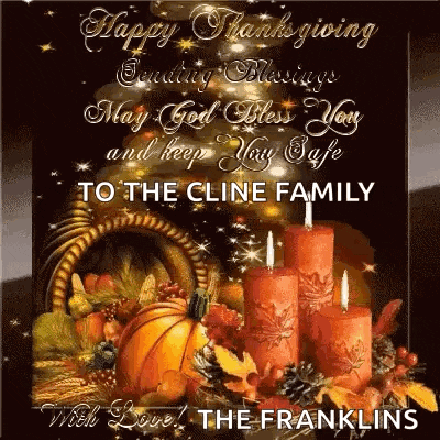 Happy Thanksgiving Dinner GIF