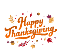 Happy Thanksgiving Sticker