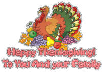 Happy Thanksgiving Thanksgiving Sticker