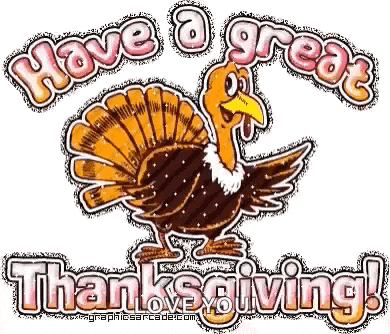 Happy Turkey GIF