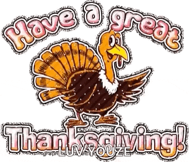 Happy Turkey GIF