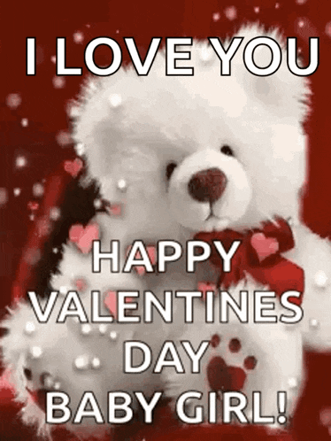 Happy Valentines Day Baby Girl GIF
