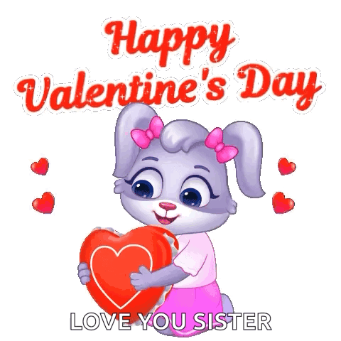 Happy Valentines Day Happy Hearts Day GIF