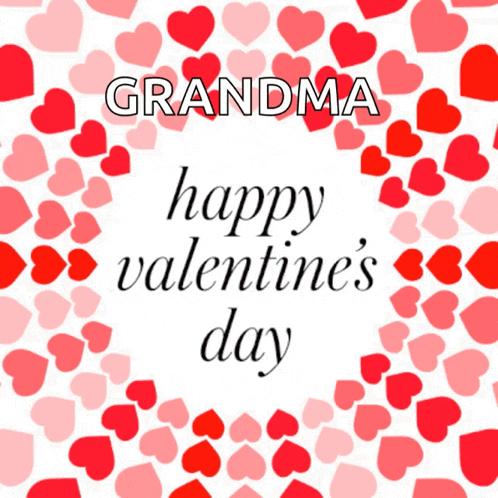 Happy Valentines Day Hearts GIF