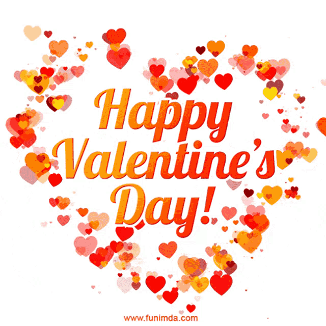 Happy Valentines Day Red Heart GIF