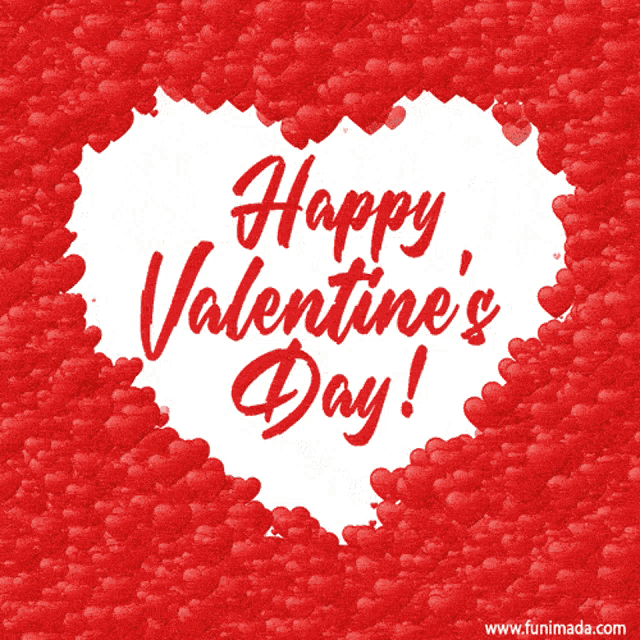 Happy Valentines Day Red Heart GIF