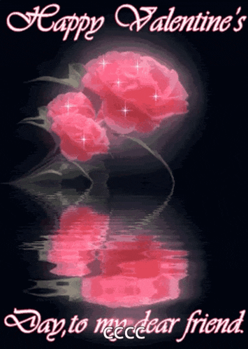 Happy Valentines Day To My Friend GIF
