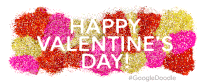 Happy Valentines Day Valentines Day Card Sticker