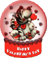 Happy Valentines Day Sticker