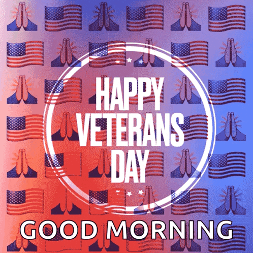 Happy Veterans Day Pray GIF
