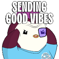 Happy Vibes Sticker