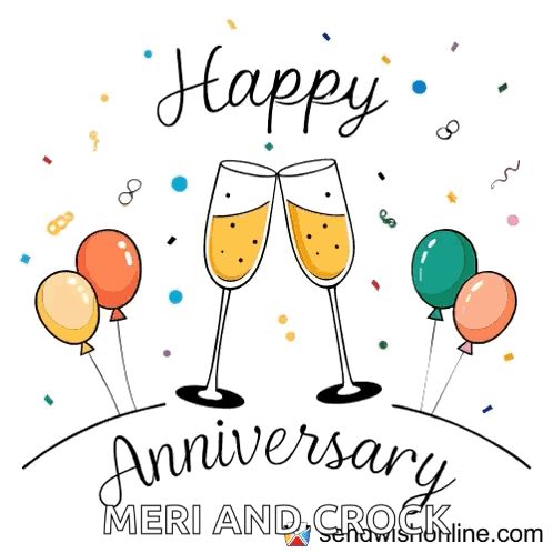 Happy Wedding Anniversary Happy Anniversary GIF