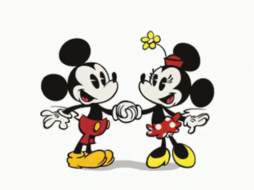 Happy Wedding Anniversary Minnie And Mickey Mouse GIF