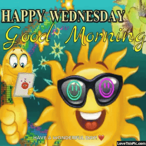 Happy Wednesday Good Morning GIF. This 498 x 498 animated GIF is part of our guten morgen am mittwoch collection. Related themes include good morning…