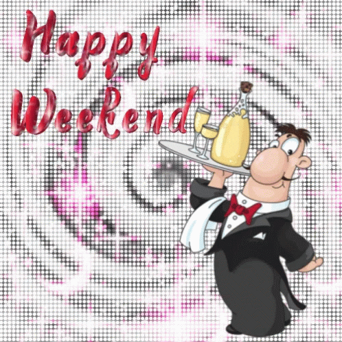Happy Weekend Weekend GIF. This 498 x 498 animated GIF is part of our immagini buon weekend collection. Related themes include happy weekend, weekend…