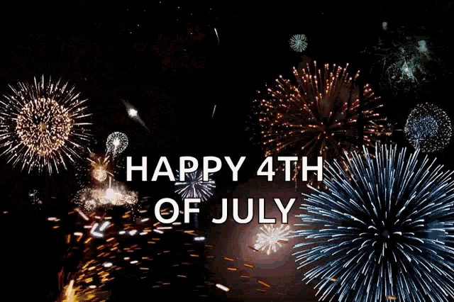 Happy4th Of July Fireworks GIF