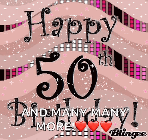 Happy50th Birthday Happy Birthday GIF