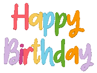 Happybirthday Happy Birthday Sticker