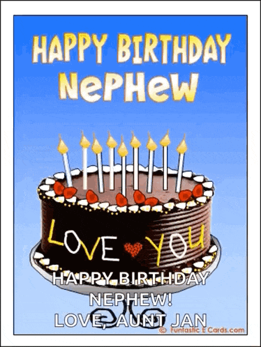 Happybirthday Nephew GIF