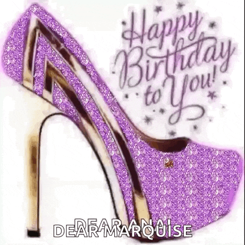 Happybirthday Purple GIF