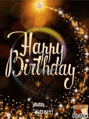 Happybirthday Sparkle GIF