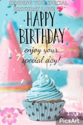 Happybirthdaytoyou Cupcake GIF