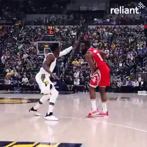 Harden Harden Step Back GIF