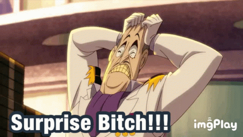 Harley Quinn Joker GIF. This 498 x 280 animated GIF is part of our surprise bitch collection. Related themes include batman, harley quinn, joker. Created by…