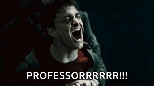 Harry Potter Screaming GIF