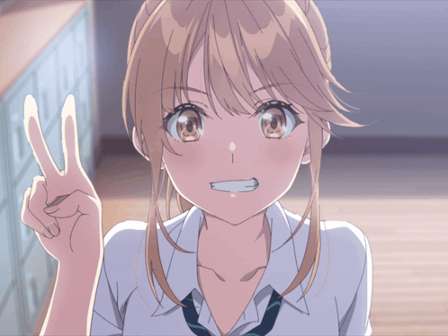 Haru Aomi Chitose Is In The Ramune Bottle GIF