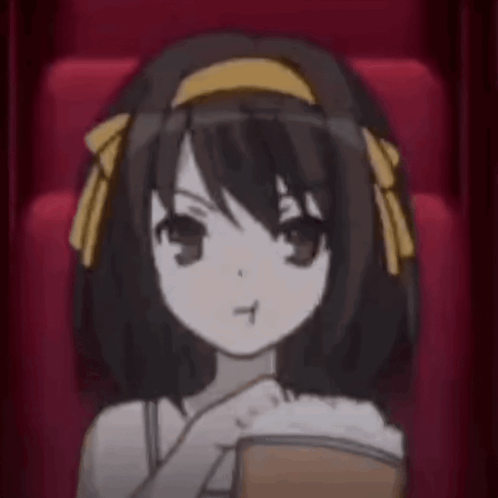 Haruhi Haruhi Suzumiya GIF