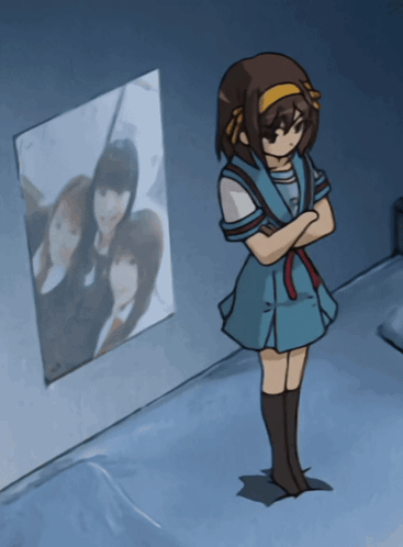 Haruhi Haruhi Suzumiya GIF
