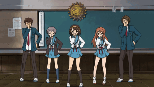 Haruhi Suzumiya GIF