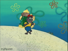 Harvelein Spongebob GIF. This 267 x 202 animated GIF is part of our spongebob fire collection. Related themes include fire, fish, spongebob. Created by…