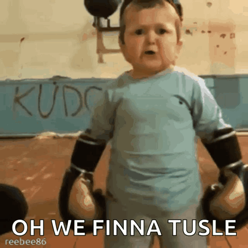 Hasbulla Hasbik GIF. This 498 x 498 animated GIF is part of our fighting collection. Related themes include cute, fight, funny. Created by aquattictictic…
