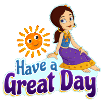 Have A Great Day Indumati Sticker