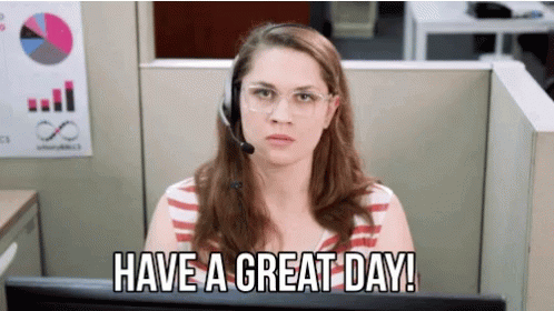Have A Great Day Sarcastic GIF