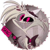 Hazbin Hotel Angel Dust Sticker