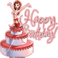 Hbd Happy Birthday Sticker